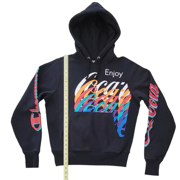Champion and Coca Cola Collab Reverse Weave Graphic Hoodie NEW Unisex - Picture 12 of 16